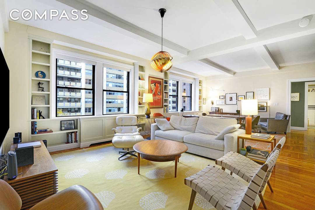Set on one of the most coveted blocks of the Upper West Side, this beautifully renovated prewar home offers the rare combination of space, light, and location.