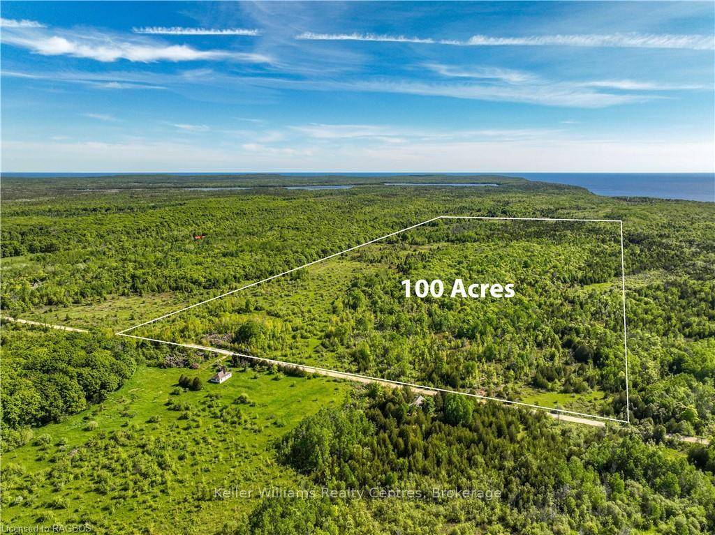 Discover an extraordinary opportunity with this expansive 101 acre property located in Dyers Bay near the serene waters of Georgian Bay.