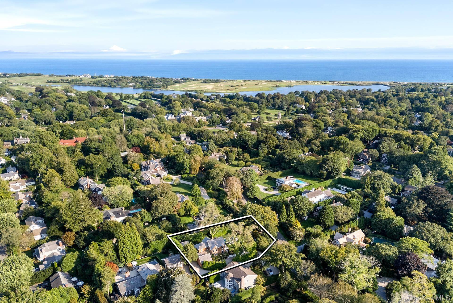 This elegant East Hampton Village home circa 1870 underwent a gut renovation in 2023 under the acute eyes of architect Mark Zeff.