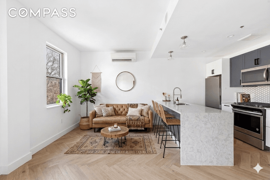 Welcome to 364 Harman Street, Unit 3B, a bright, well designed alcove studio with private outdoor space in a boutique Bushwick condominium.