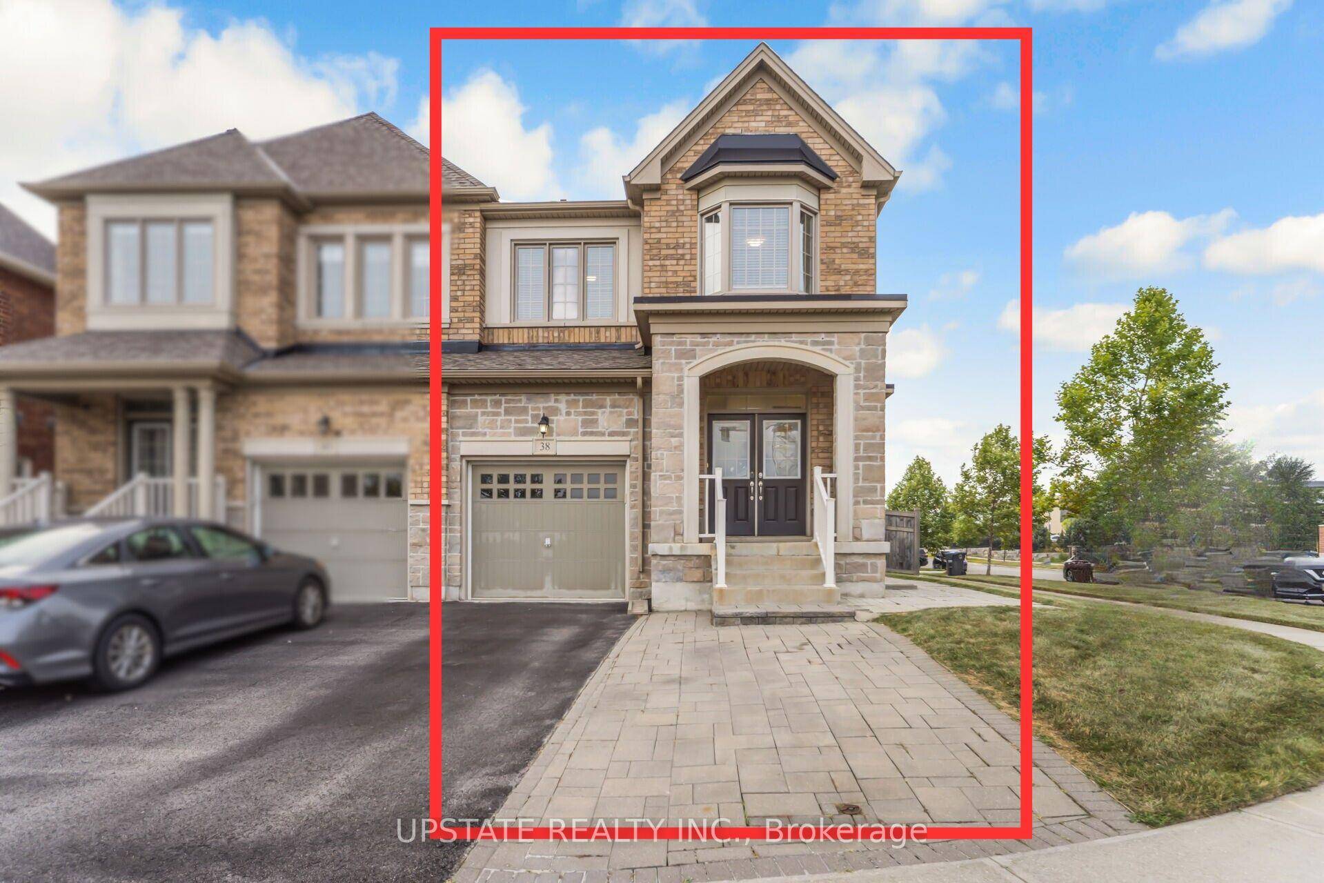 Discover this beautifully upgraded corner semi detached home in Brampton's prestigious Westfield community in Bram West.