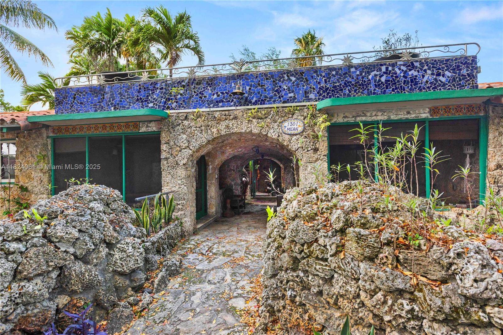 Step into a timeless gem that transcends typical Coral Gables living this enchanting coral rock community is steeped in local history and architectural charm.
