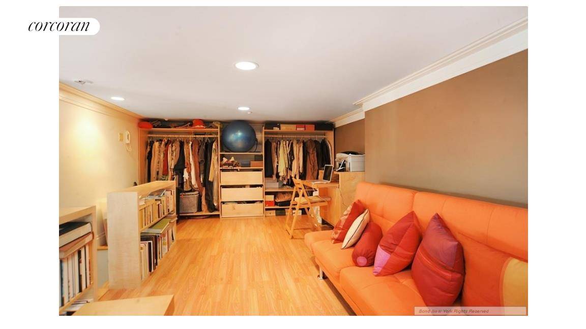 Incredible south facing loft like duplex with private outdoor space.