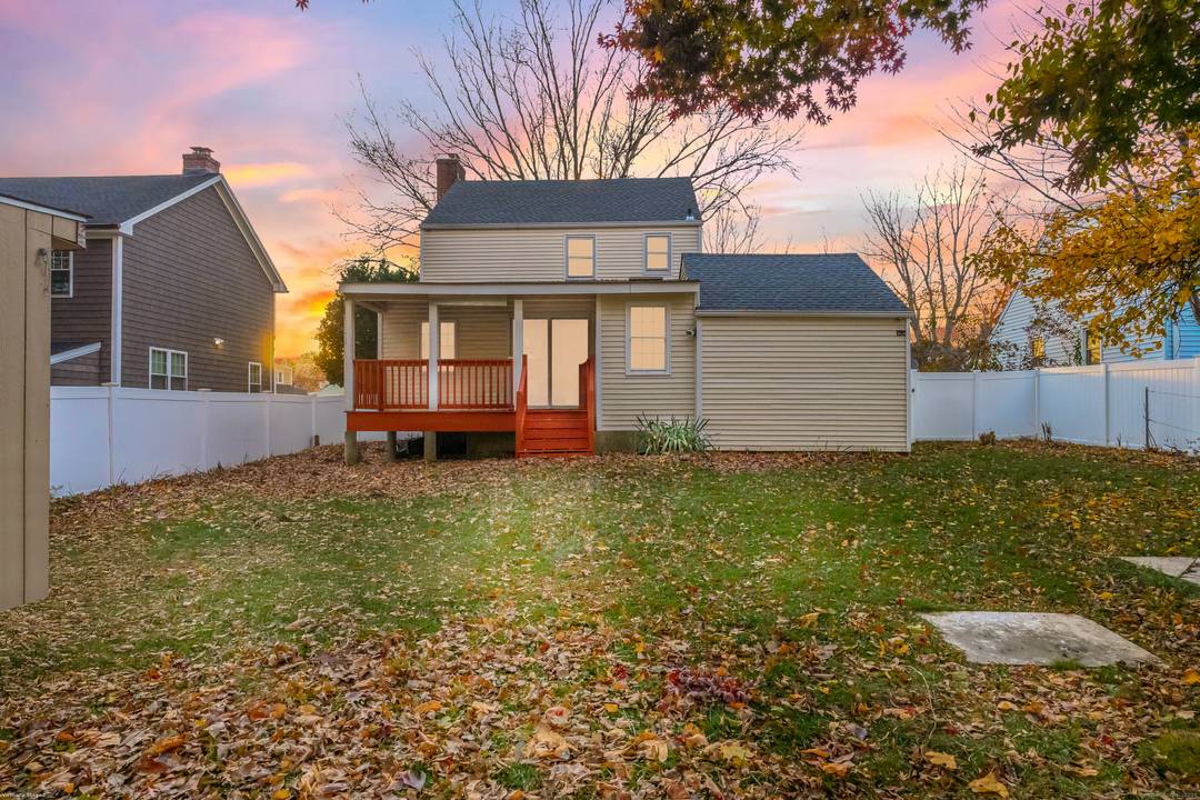 This charming colonial has a timeless elegance and is situated on a dead end street, this colonial style home blends the historic charm with modern conveniences.