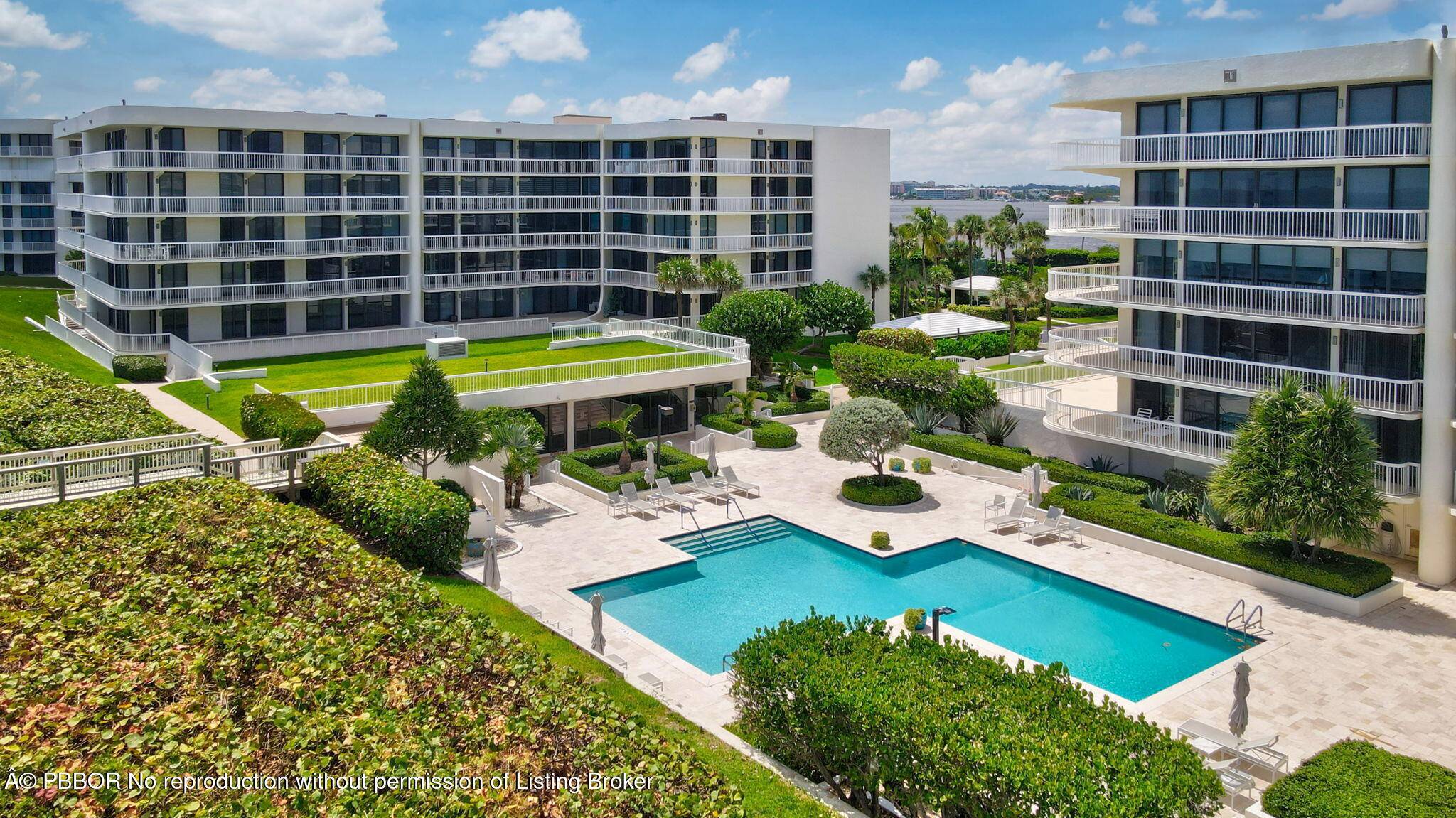 Expansive ocean and beach view from this large over 2, 000 sf two bed, two bath top floor unit.