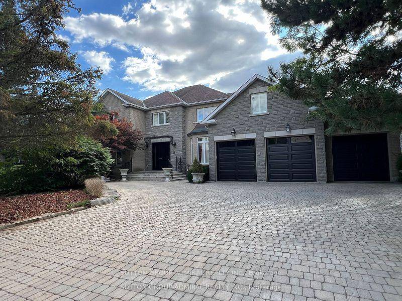 Don't Miss This 4500Sqft Custom Home On A Spectacular Landscaped Premium Ravine Lot, every bedrm has ensuite bathrm on 2nd floor.