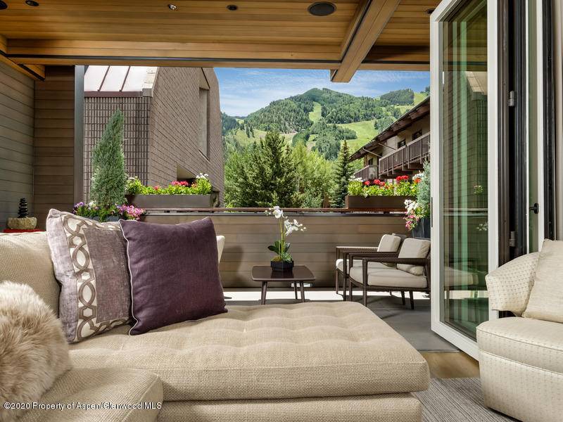 Stunning contemporary three bedroom, three one half bath Aspen Core Penthouse.