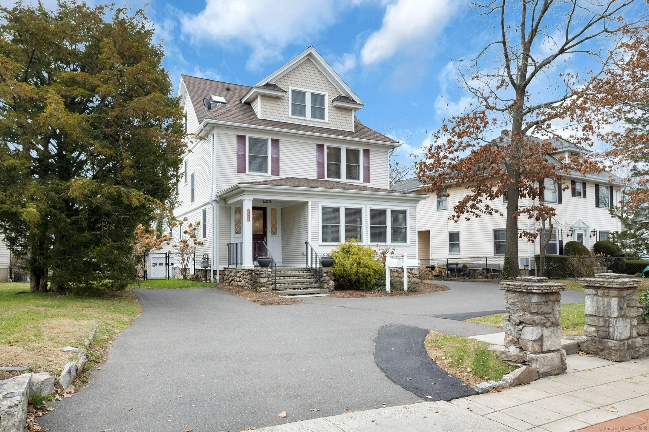 Opportunity knocks ! Live in one side of this renovated 2 family home while leasing out the other unit.