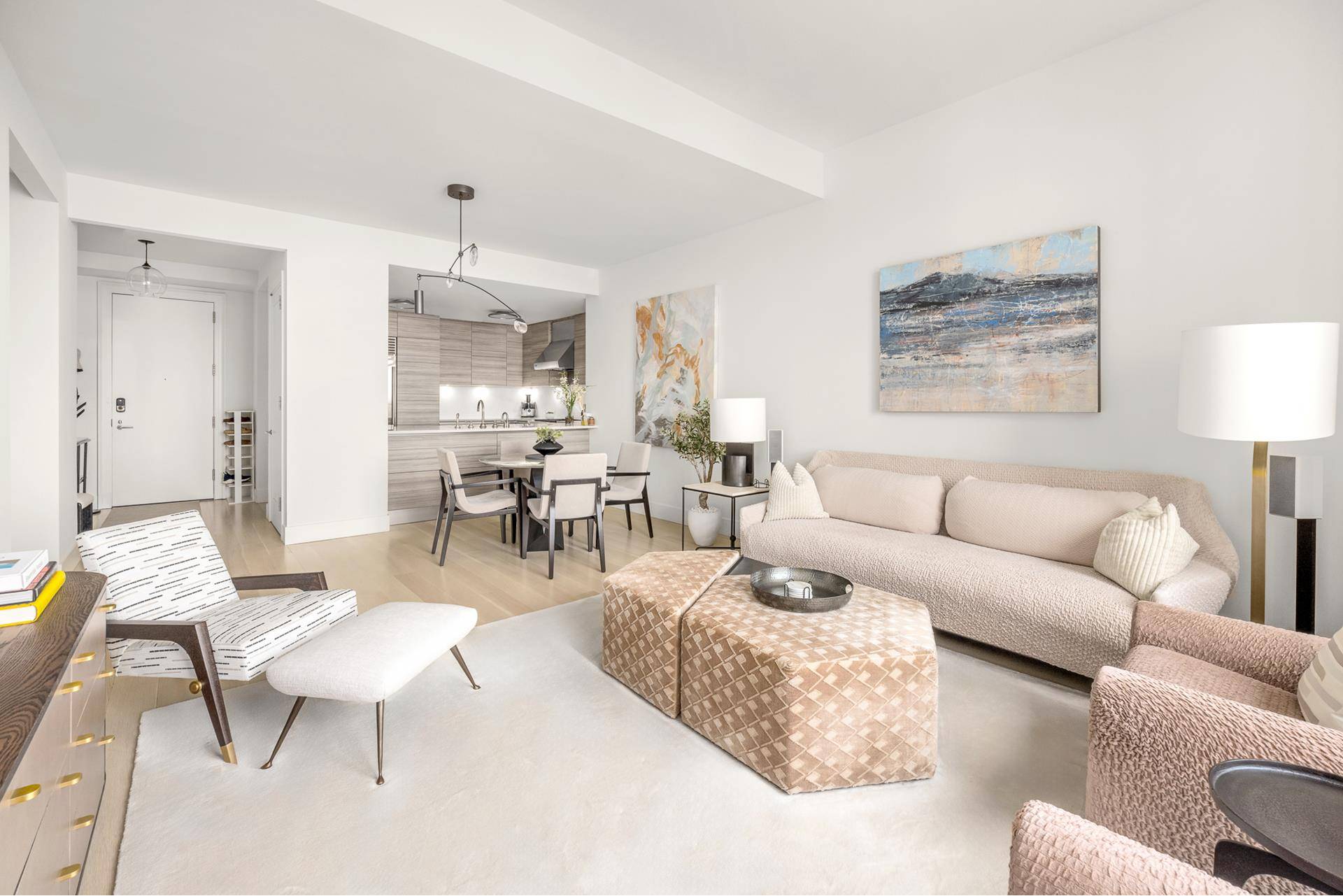 High Floor Two Bedroom, Two Bathroom Residence at The Greenwich Lane The epitome of modern elegance with a distinctive New York edge, this meticulously updated two bedroom, two bathroom residence ...