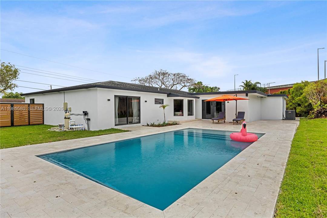 Modern home in the highly sought after Kendall Woods neighborhood, featuring a bright open floor plan and thoughtfully designed interiors with a sleek, contemporary style.
