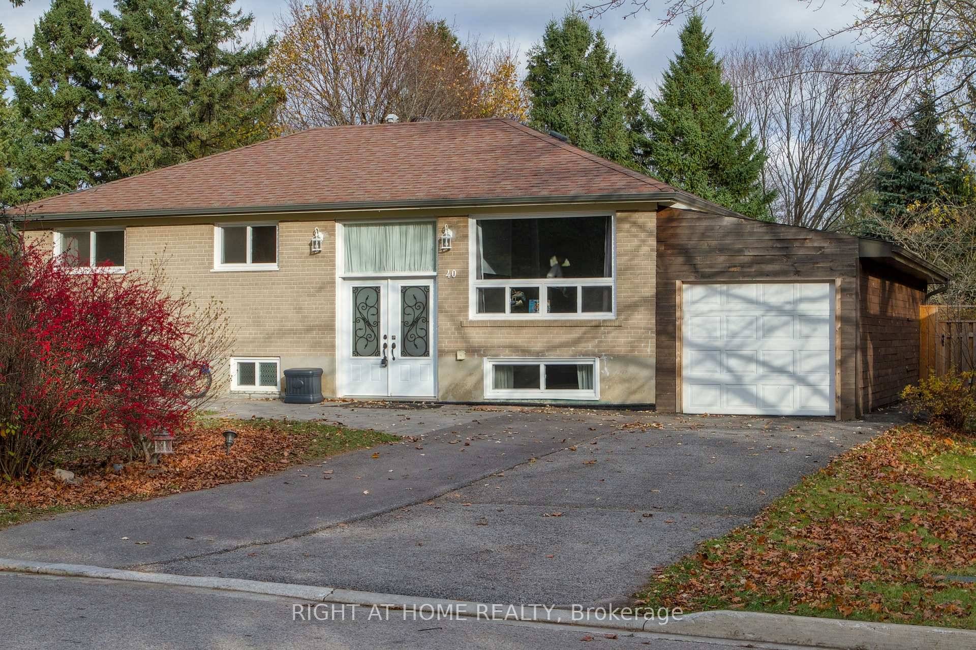 Beautiful Renovated Detached House For Rent Main Floor Only With Deck.
