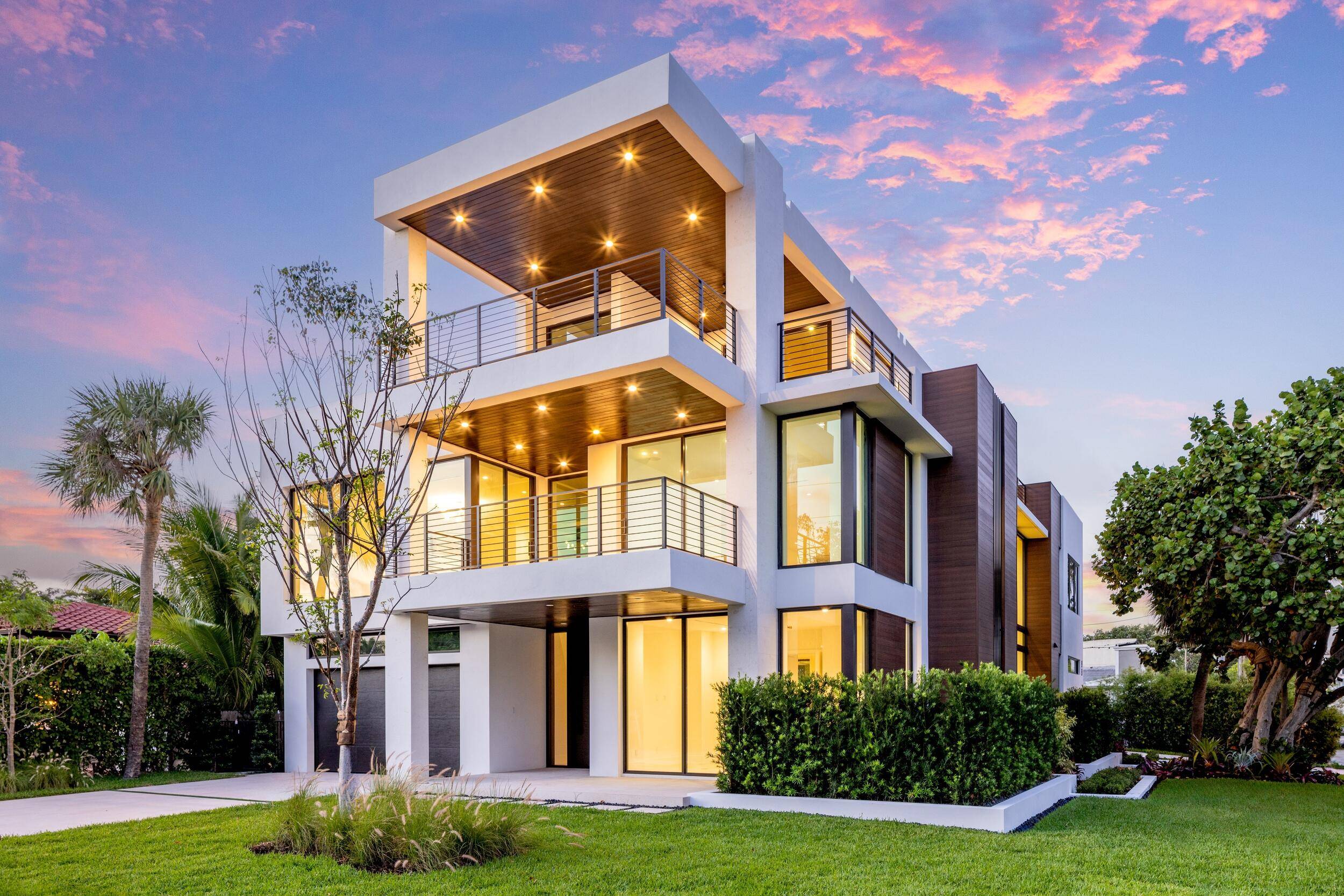 A visionary three story gem is reimagining luxury residential living in east Boca Raton.