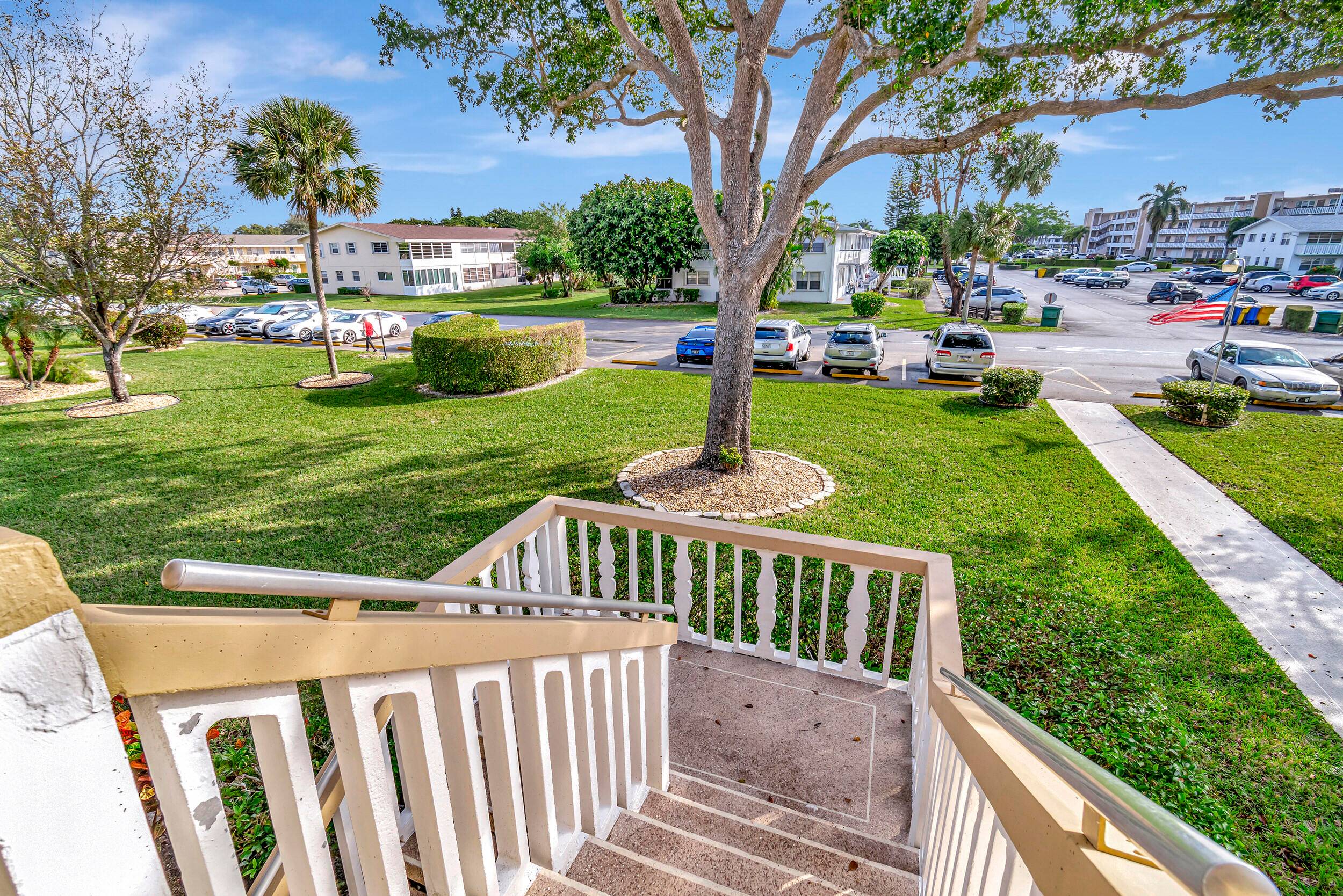 Beautiful 1 bedroom, 1. 5 bath top floor condo located in the highly desirable Century Village community.