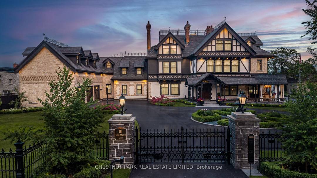 With A Rich History amp ; An Air Of Sophistication, This Iconic Mansion In Kingston, Ontario Stands As A Testament To Canada's Evolution Over The Past 180 Years.