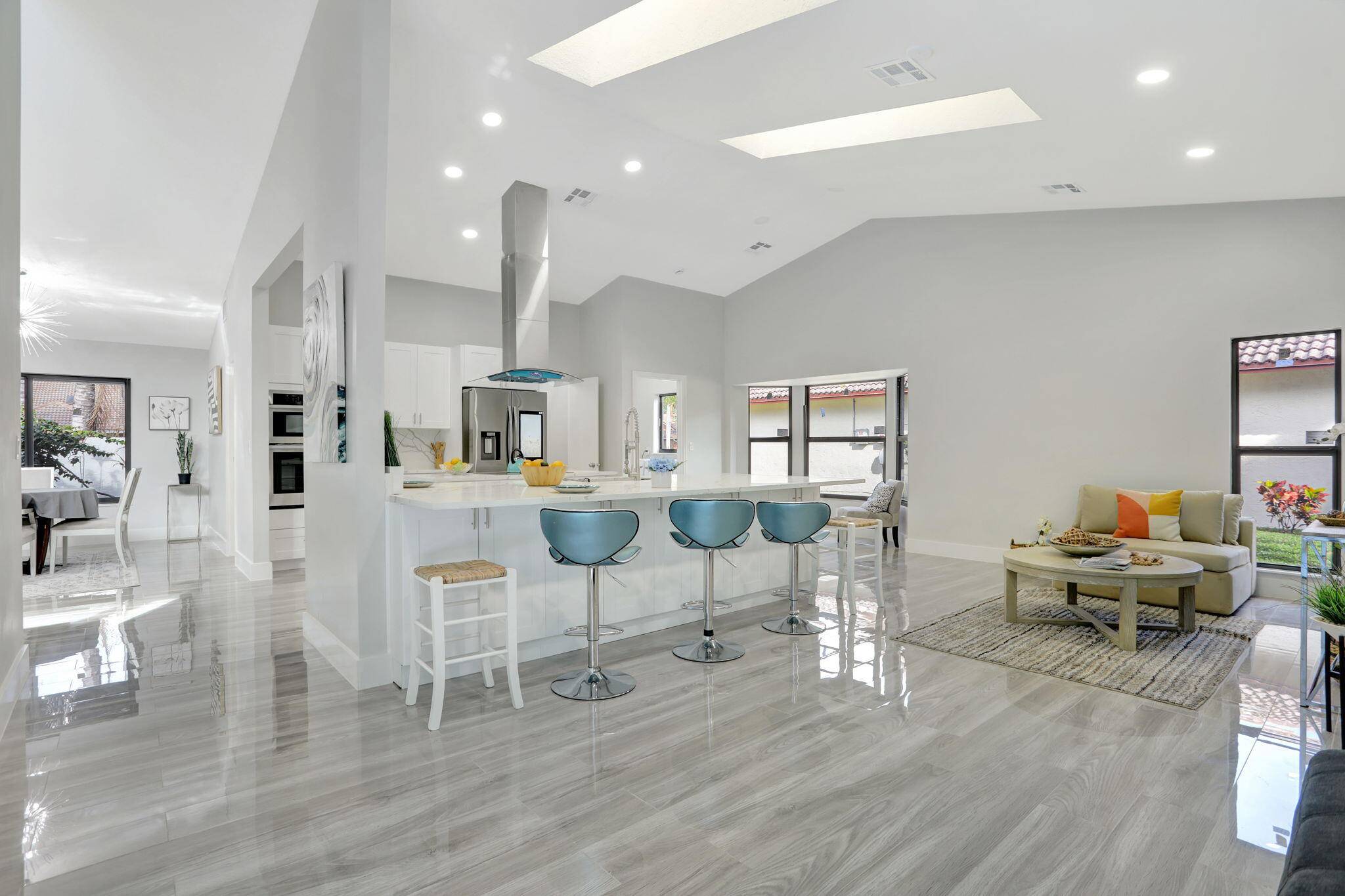 This stunning 4BR 2. 5BA home offers a flexible 5th room for an office or bedroom.