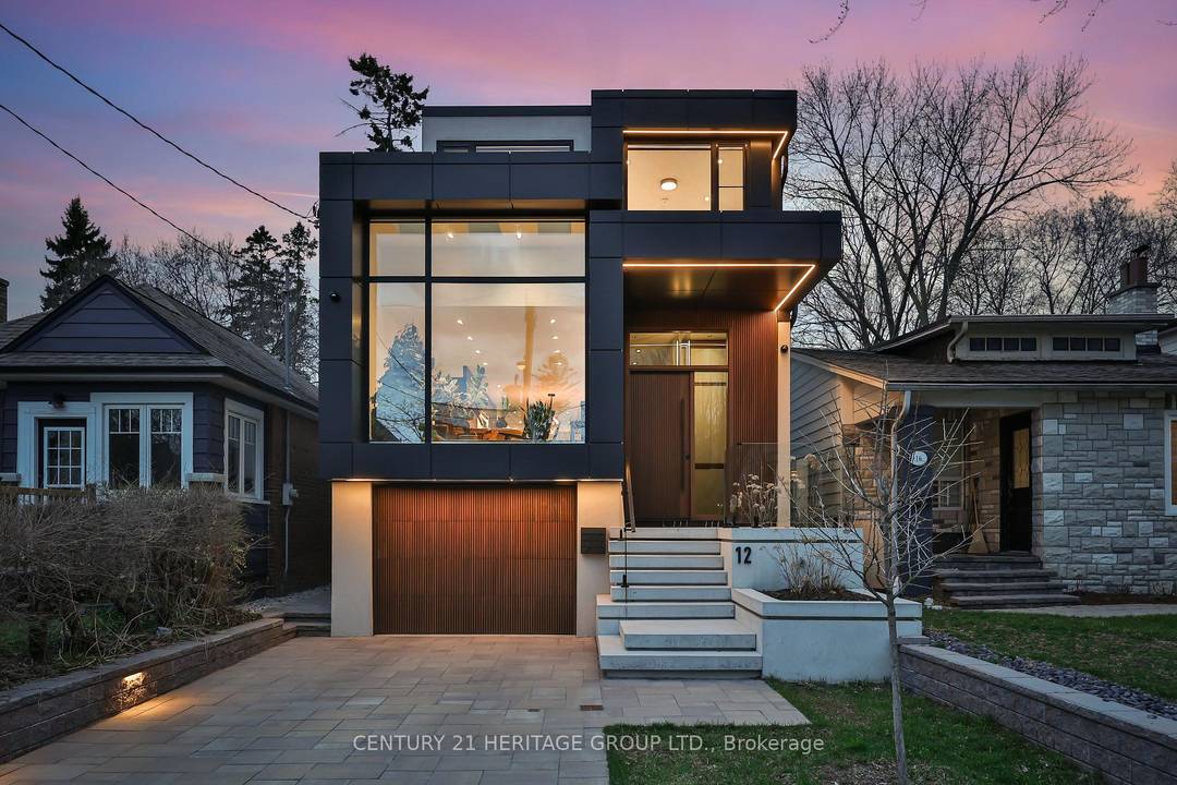 Custom built in 2024, this contemporary detached home is set within a quiet enclave south of Kingston Rd in the highly desirable Beaches Birchcliff neighbourhood, offering views of Lake Ontario ...