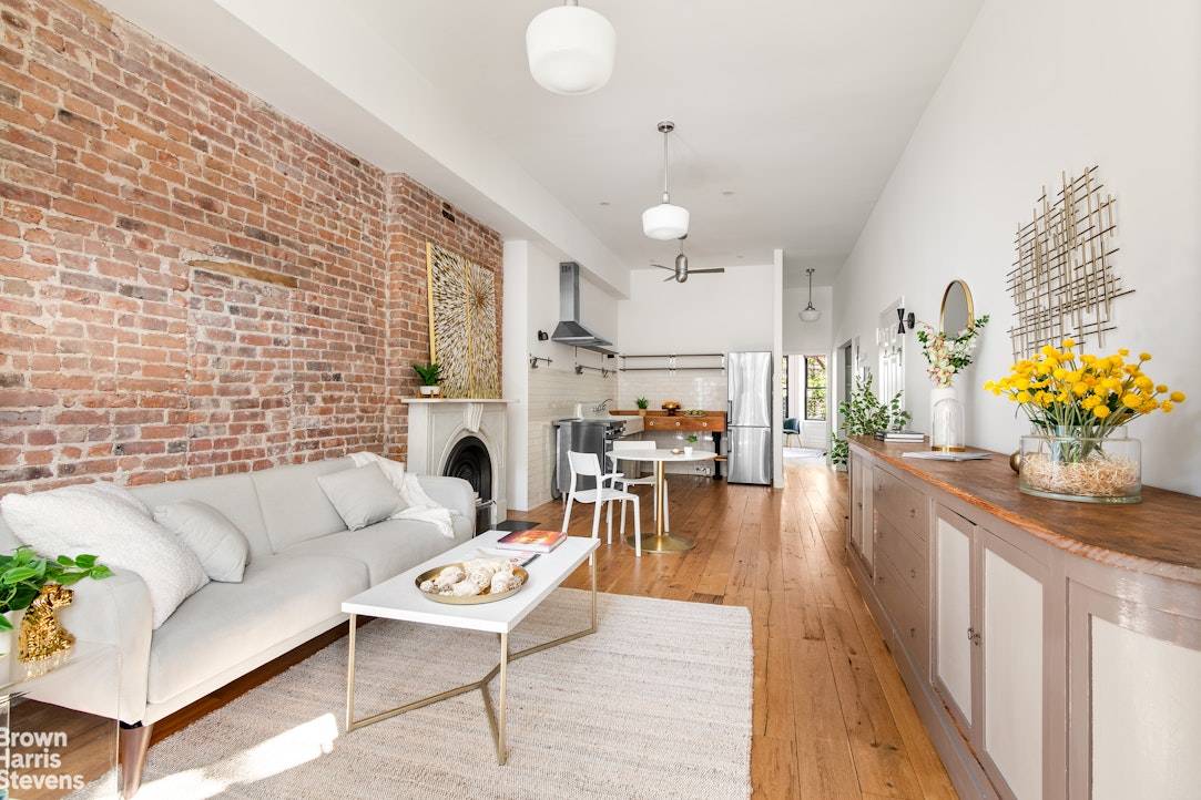 Welcome to 579 Jefferson Avenue, Unit 2, a stunning parlor level brownstone condo with an exclusive backyard in vibrant Bed Stuy !