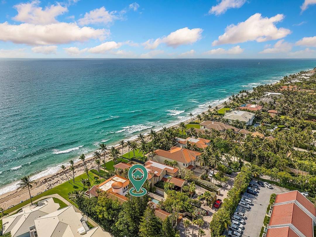 Absolutely stunning oceanfront estate in exclusive Manalapan.