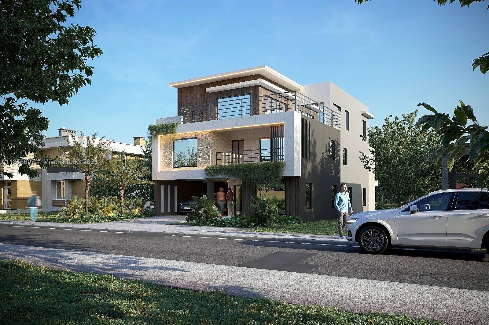 Experience the ultimate in coastal luxury living at this brand new 3 story modern masterpiece in Pompano Beach !