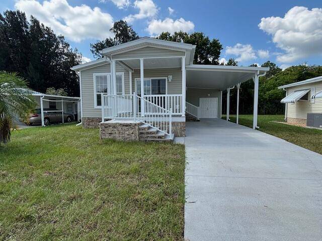 This brand new 2025 manufactured home offers modern living in a secure, 55 gated community with 24 hour security.