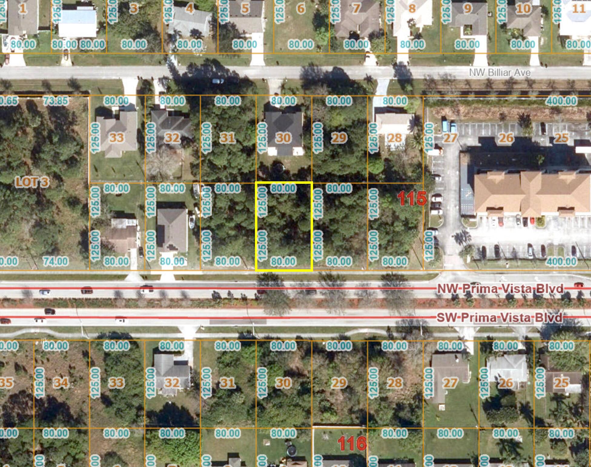 Now available ! Port Saint Lucie residential lot for your new Florida home.