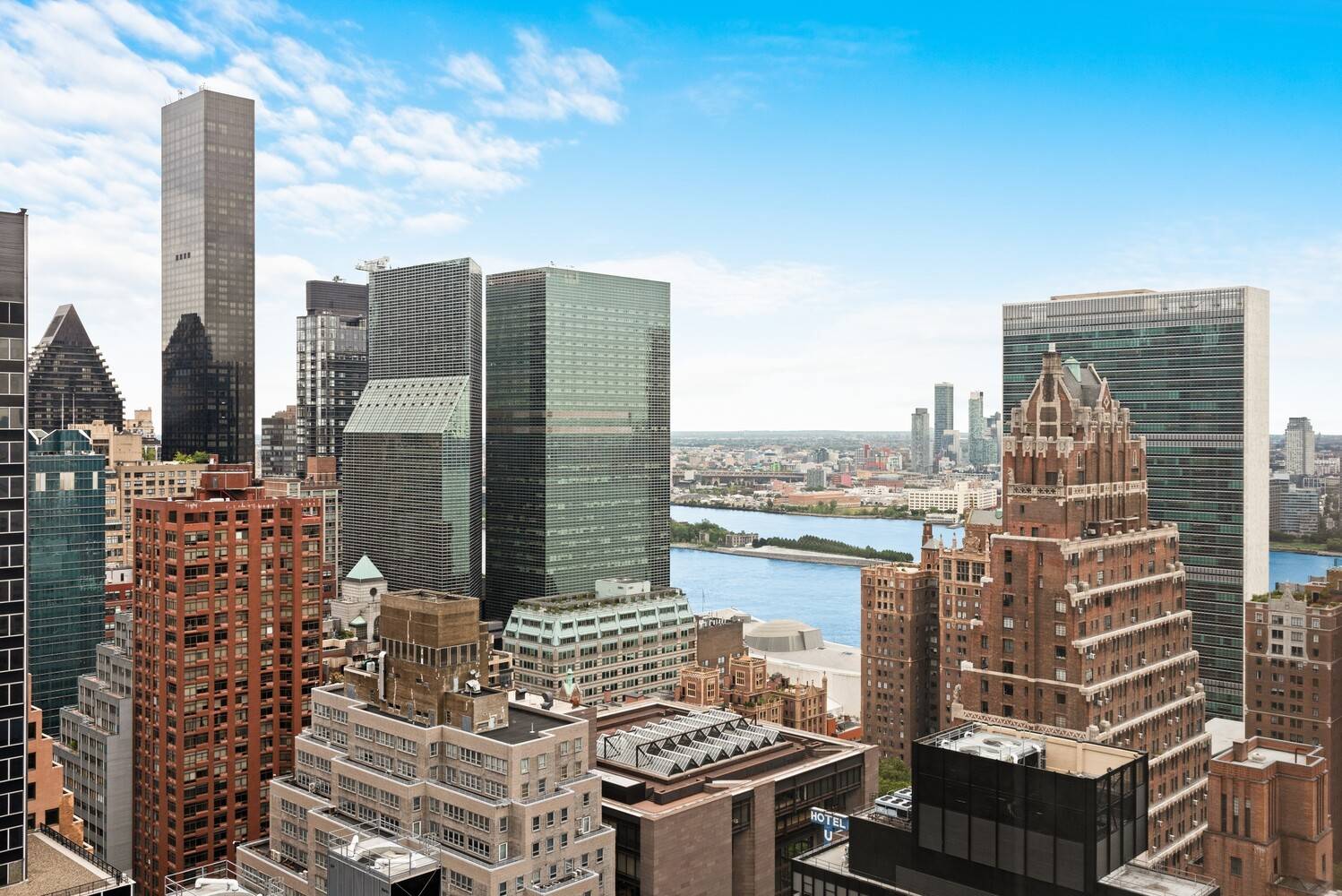 39th Floor 1 Bed with Stunning City, River, Chrysler Building and United Nations Views !