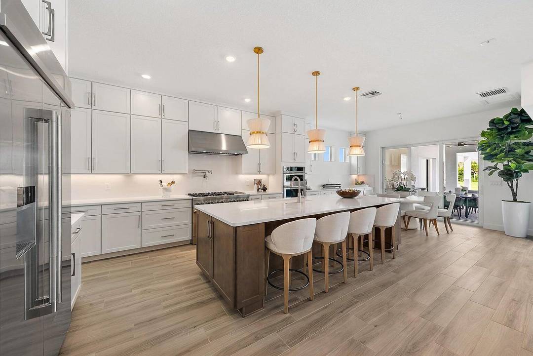 BRAND NEW, NEVER LIVED IN amp ; PROFESSIONALLY DESIGNED is this gorgeous Livingston model POOL home nestled in the gated new Divosta community ''Bridgewater'' offering THE BEST LAKE amp ; ...