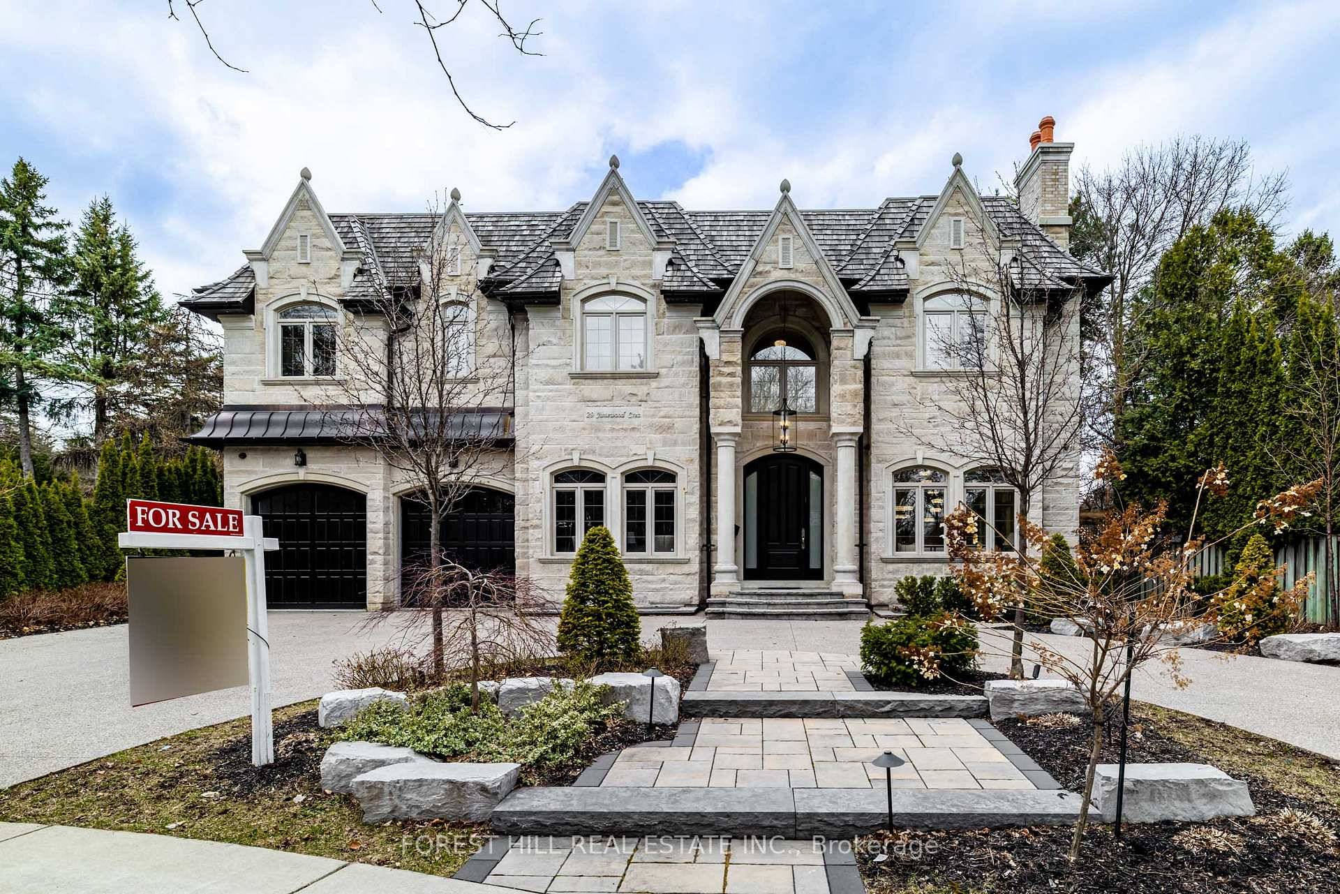 Architecturally spectacular and luxuriously appointed, this custom built residence is nestled on a coveted, private crescent in the prestigious St.