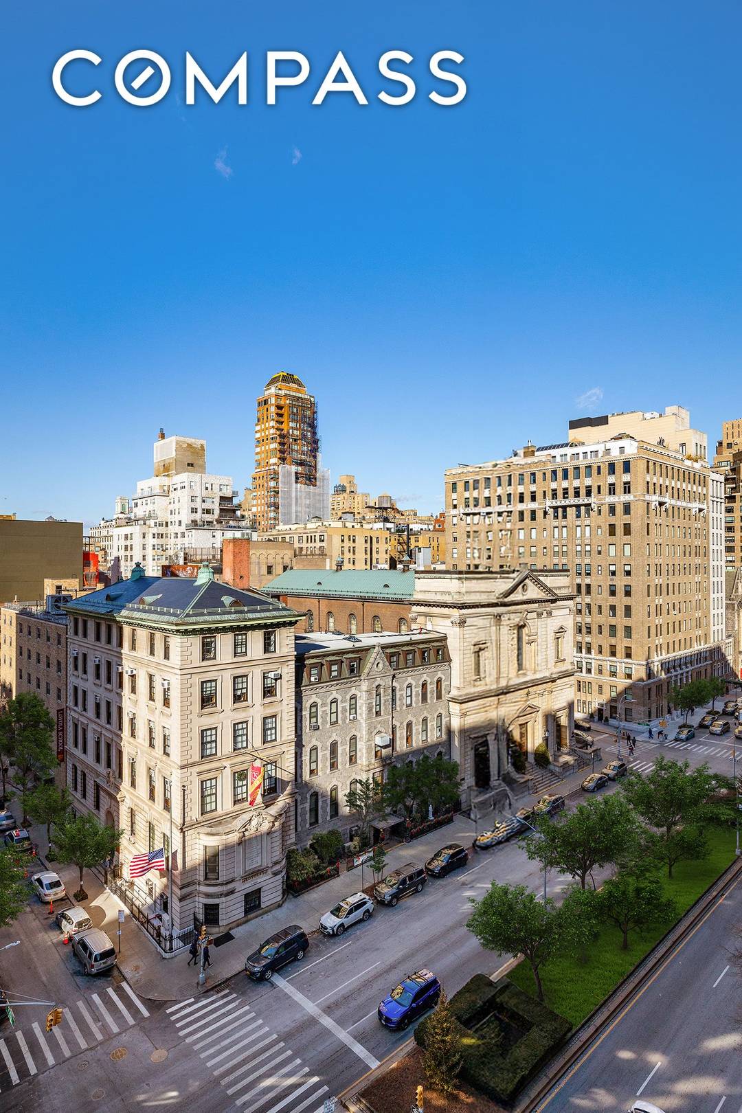 Sunlit High Floor Pre War 3 BR staff room office This rare, sun drenched classic 8 room apartment is situated on a high floor with stunning views of Park Avenue, ...