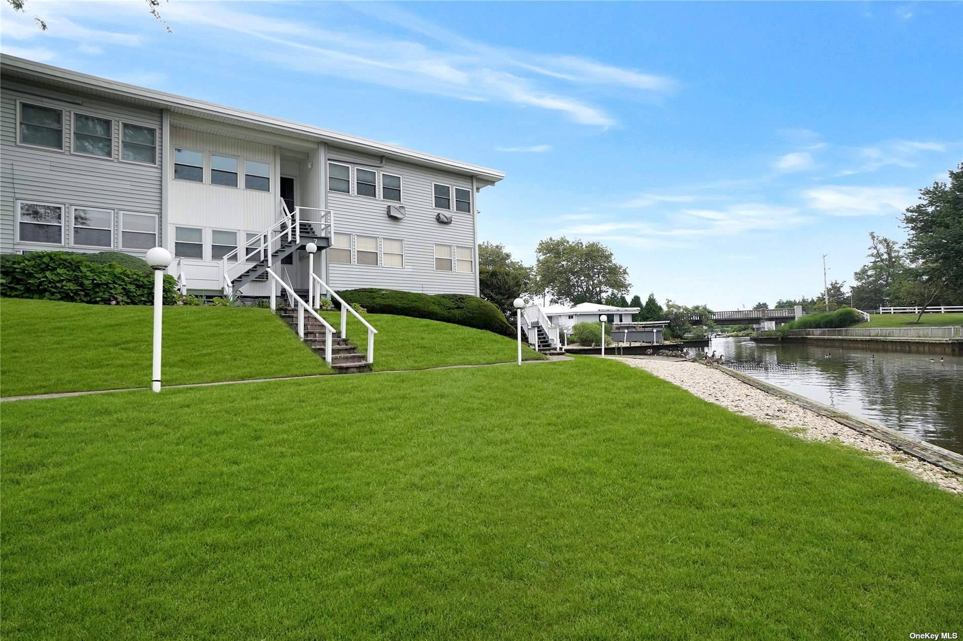 Make This Lovely, Waterfront Westhampton Beach Co Op Your Hamptons Home or Summer Retreat !