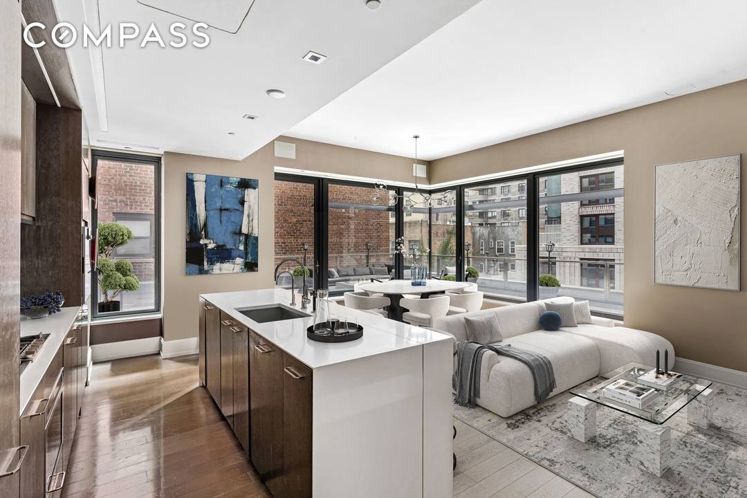 Exceptional Indoor Outdoor Living in the Heart of NYC Experience premier New York City living with this rare private terrace oasis a true unicorn in Manhattan.