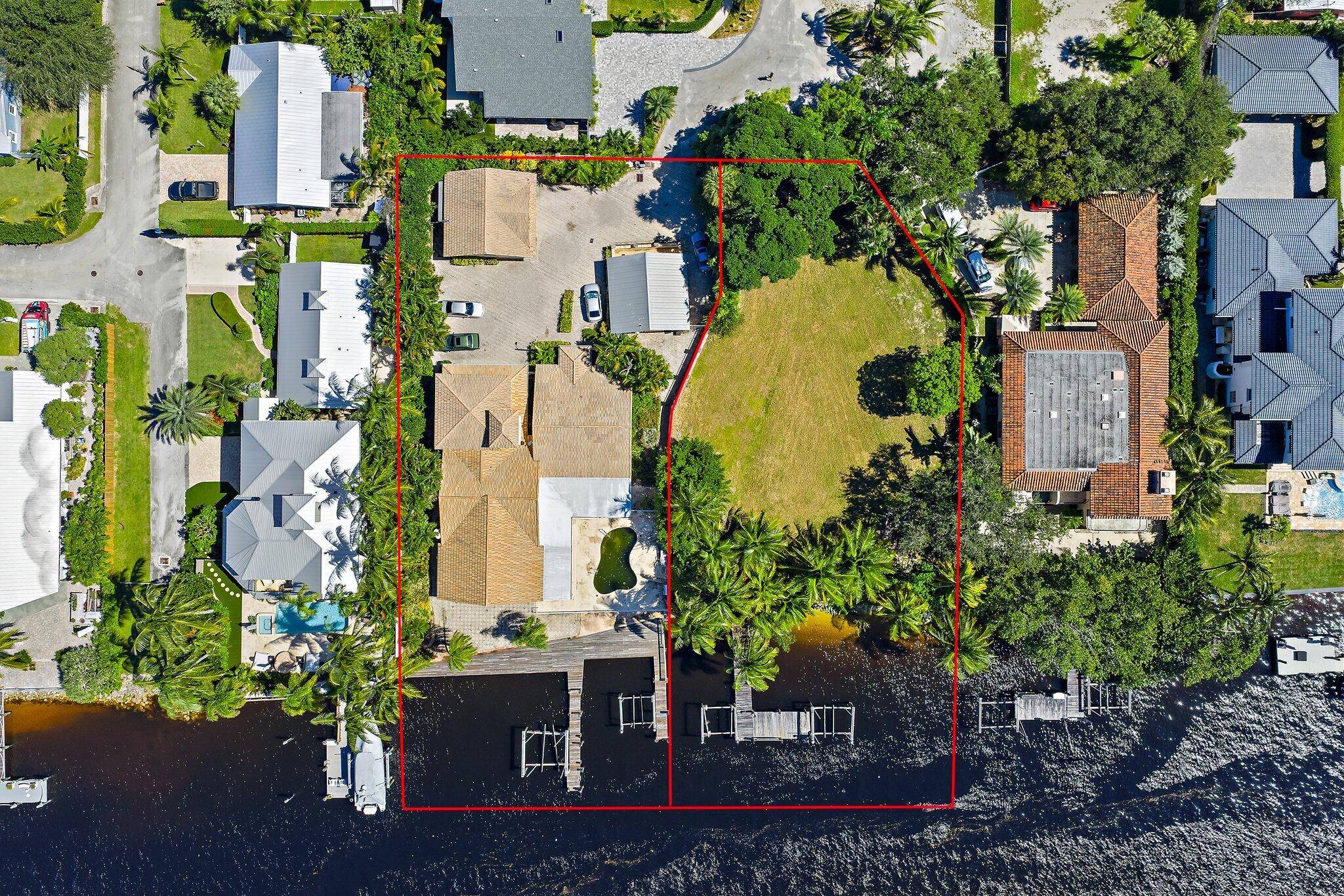 Positioned at the end of a quiet, mature oak tree lined, cul de sac street, West of Ellison Wilson Road and North of PGA Blvd.