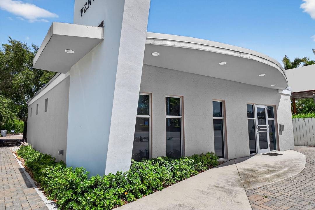 Completely remodeled in 2024, this stunning free standing office building offers exceptional visibility flexible zoning in Delray Beach.