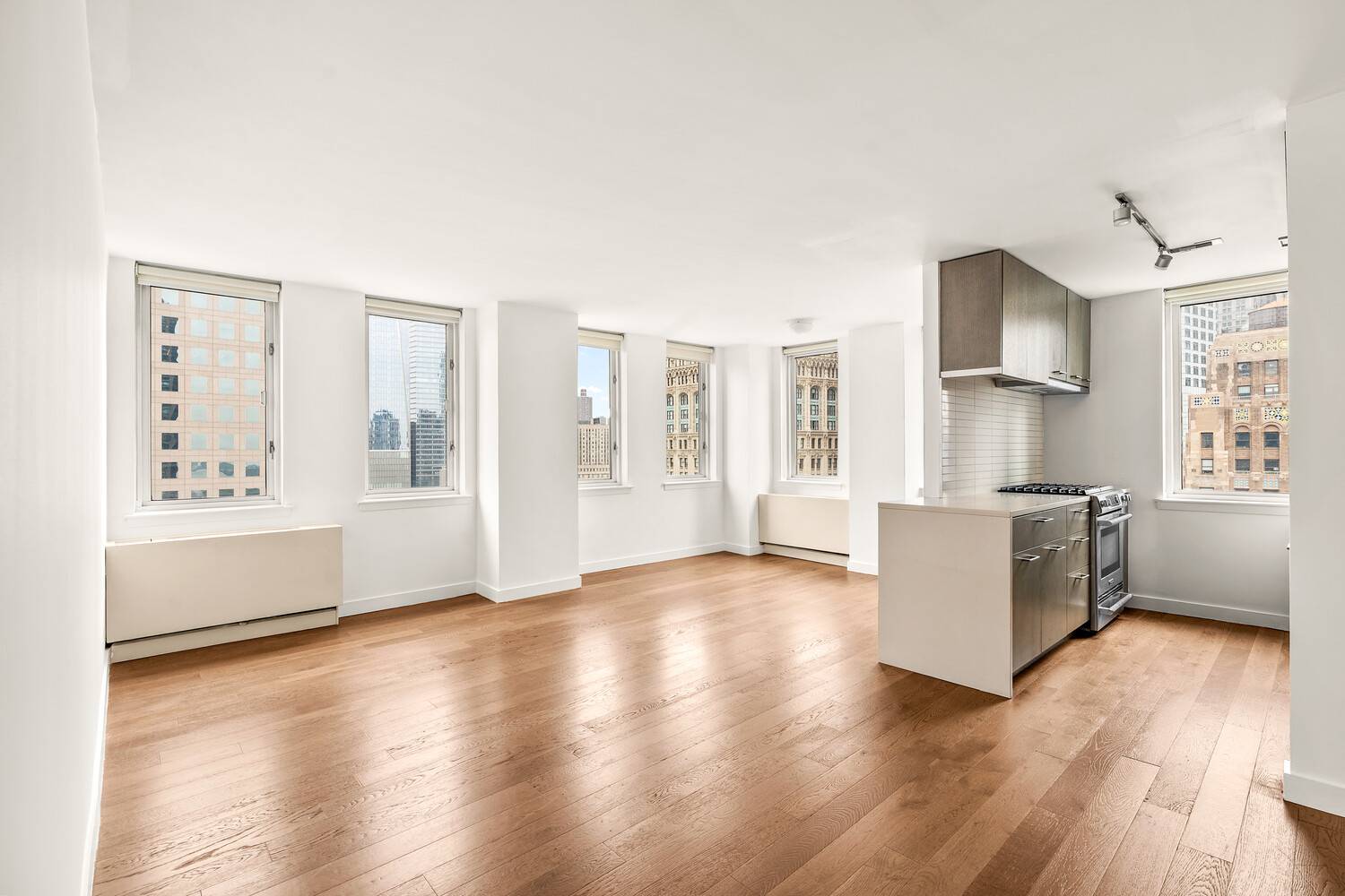Experience elevated living in this corner two bedroom residence, where smart design and panoramic views combine to create a home of both comfort and style.