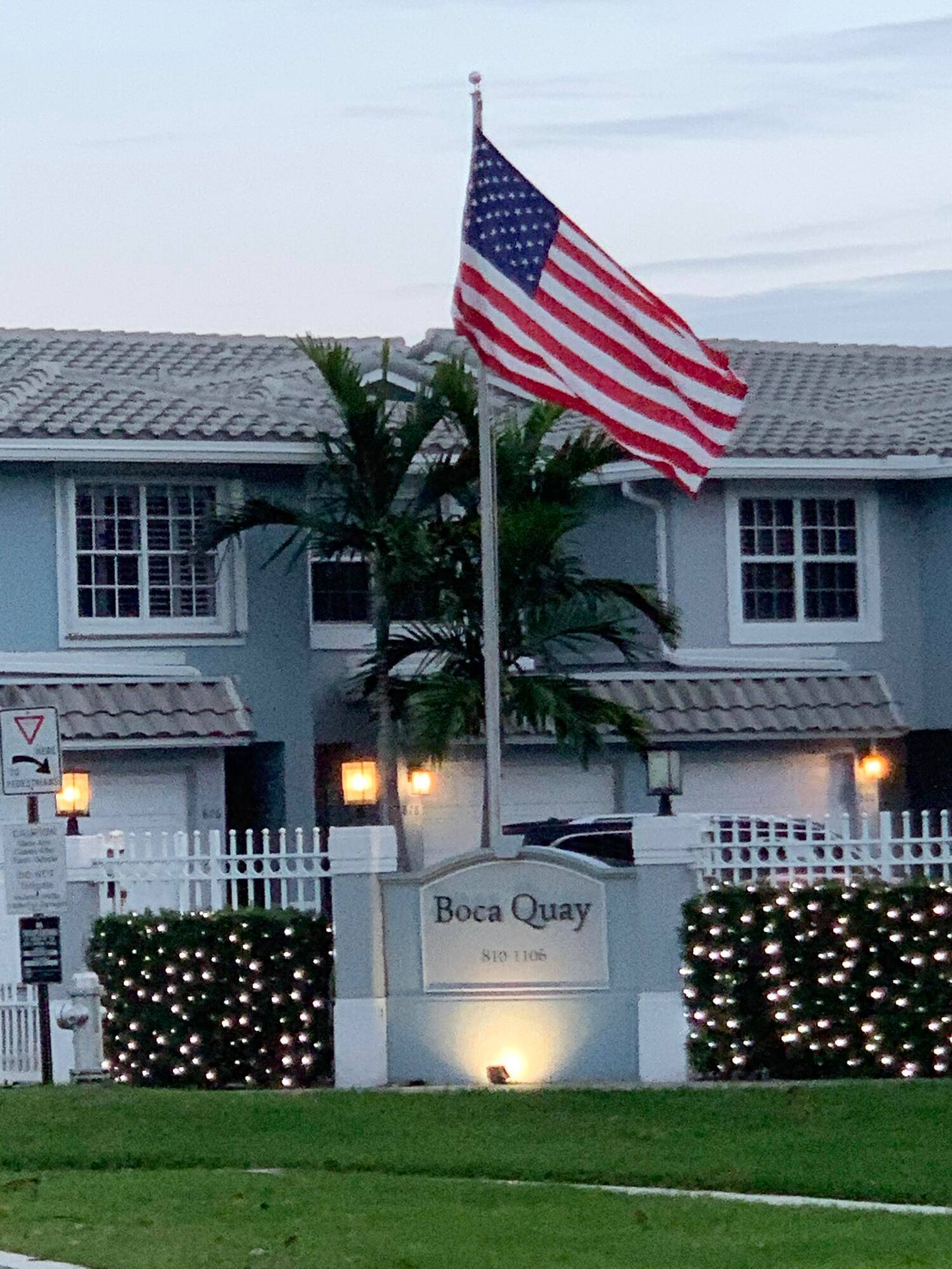 Beautiful 3 bedroom, 2. 5 bath townhouse in Boca Quay, a gated waterfront community in East Boca.