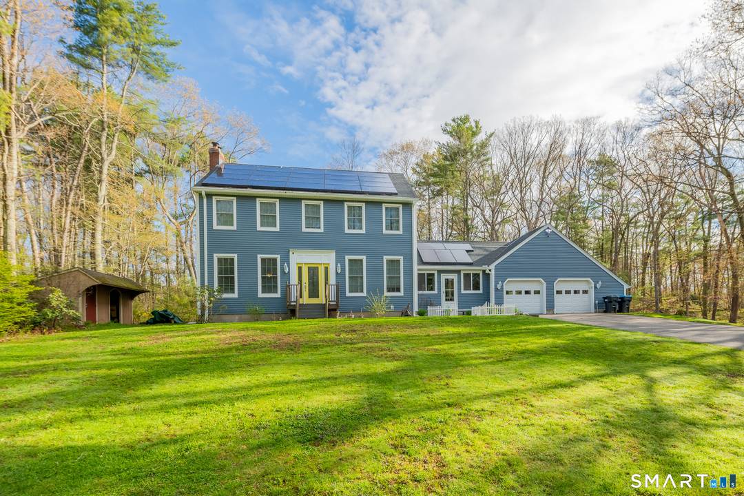Set back from the road on 2 private acres, this Putnam CT Colonial offers 3, 626 total sq ft of space, privacy, and rare multi generational living potential just 1 ...