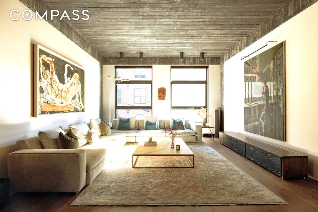 Expansive living next to Domino Park.