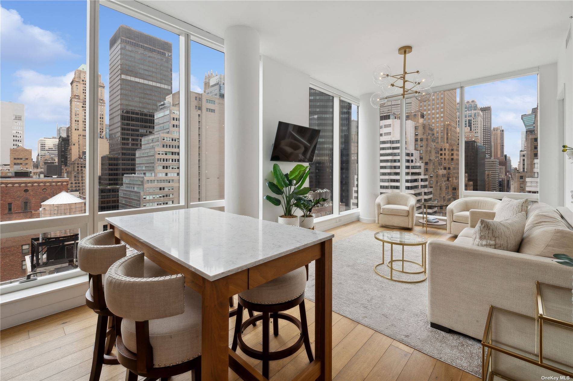 Embrace the pinnacle of Manhattan luxury living at its best with this rare, high floor corner residence at 325 Lexington Avenue, Unit 21B.