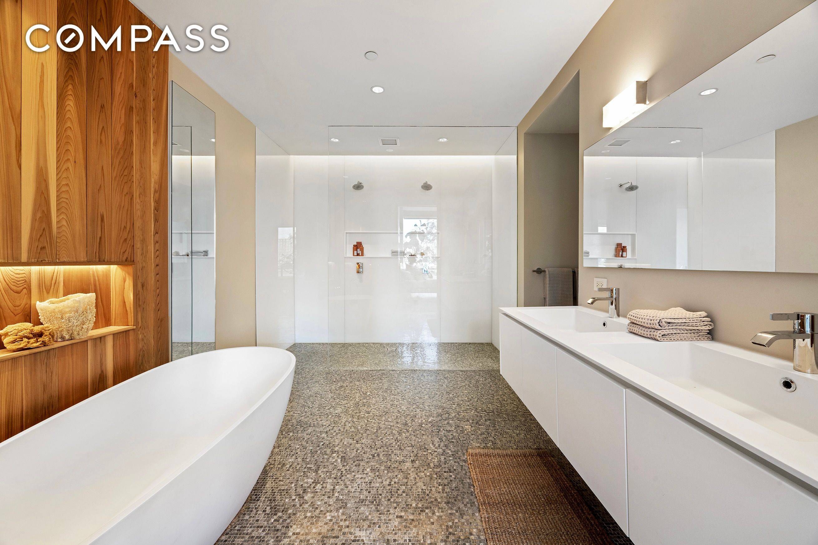 Experience luxury living at its finest in this stunning waterfront condo nestled in the vibrant DUMBO neighborhood.