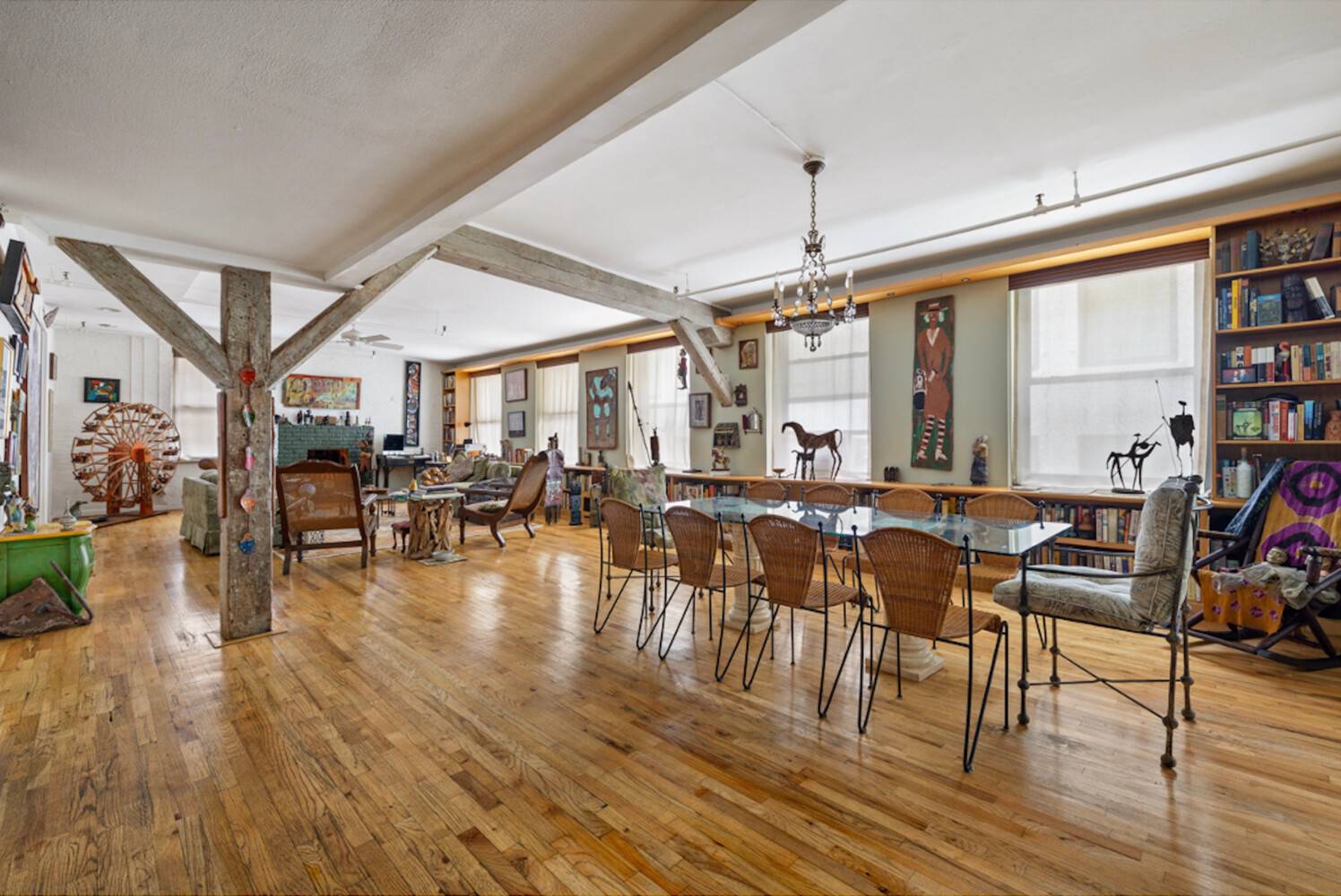 Bring your architect and your imagination to this one of a kind NoHo penthouse loft.
