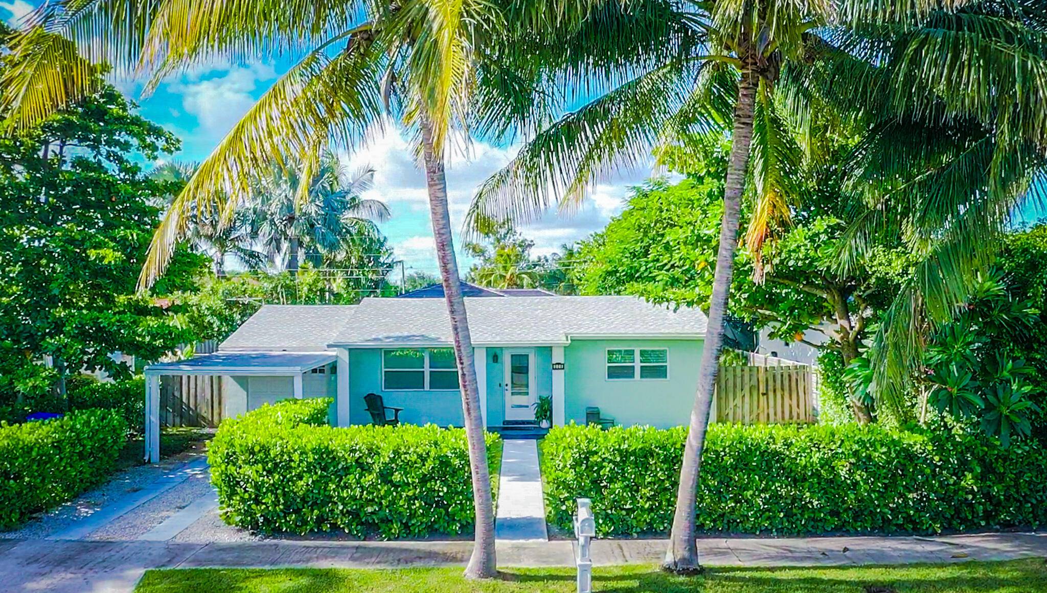 Located on one of the quietest streets in West Palm's coveted ''SoSo'' neighborhood, this totally updated split floor plan 3 bedroom 2 bath CBS bungalow has impact windows, a gracious ...