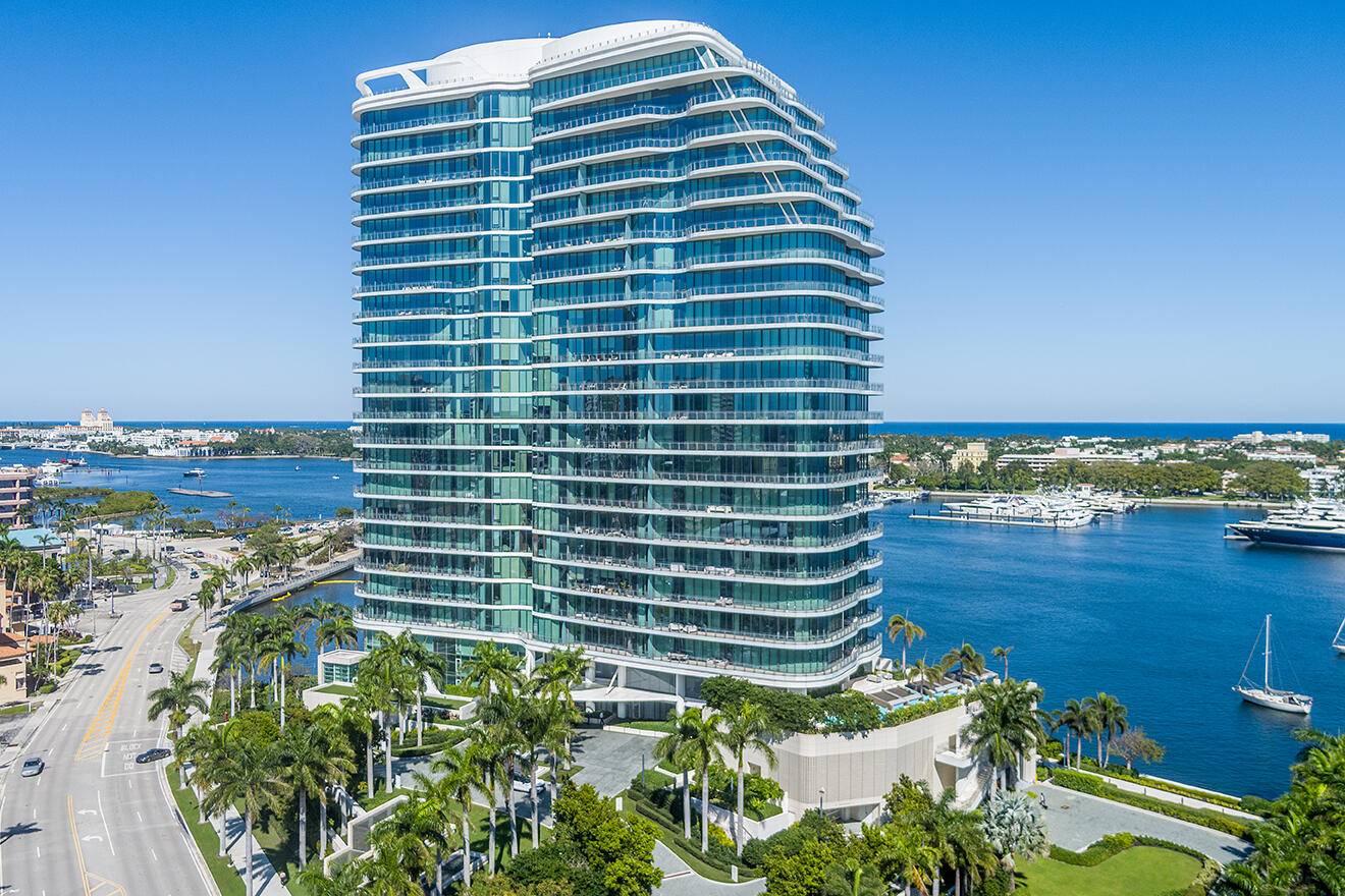 Luxury living at The Bristol breathtaking direct Intracoastal and ocean views.