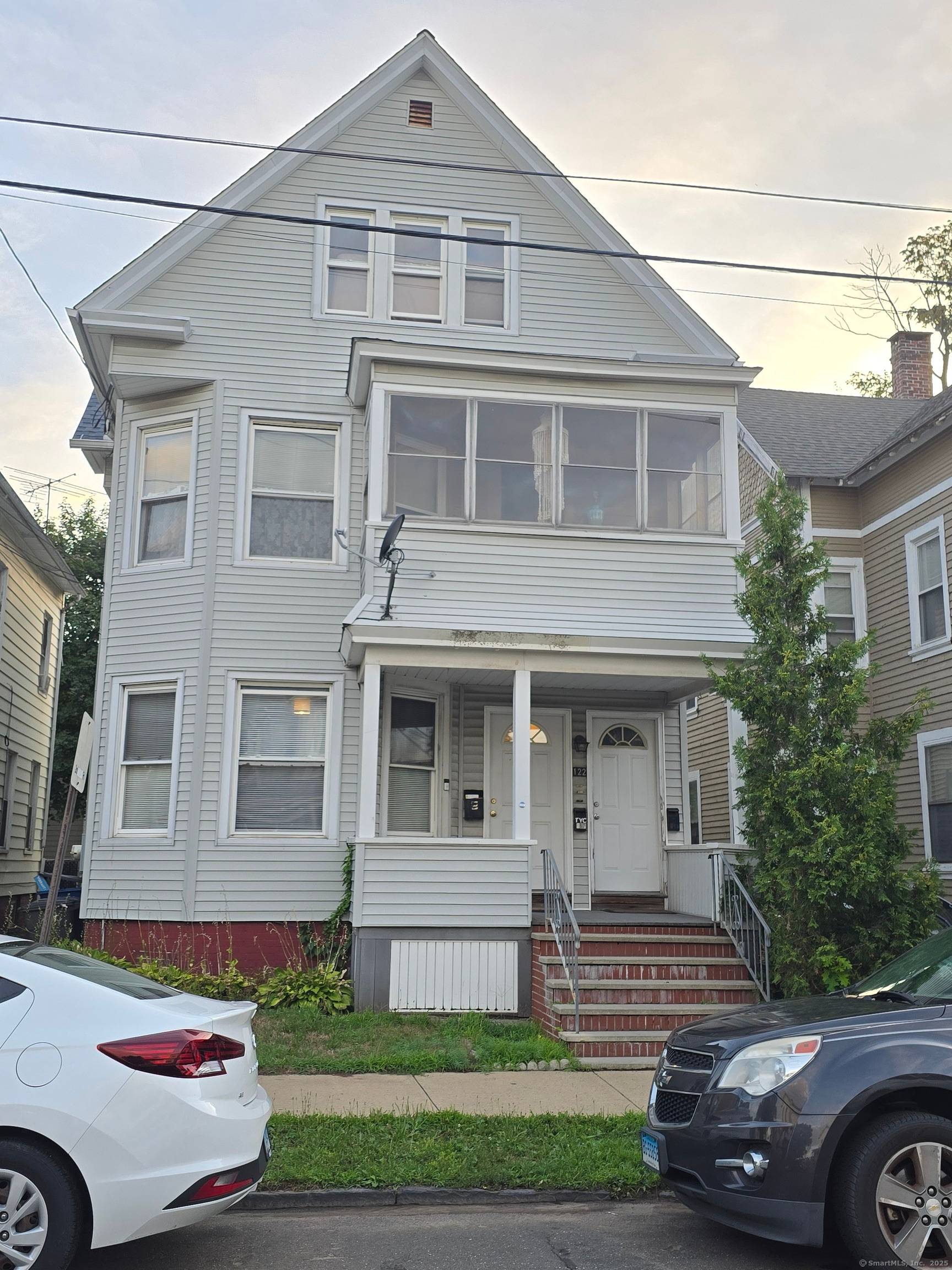 A three family property with spacious bedrooms and living space offering plenty of storage and private level back yard for entertaining.