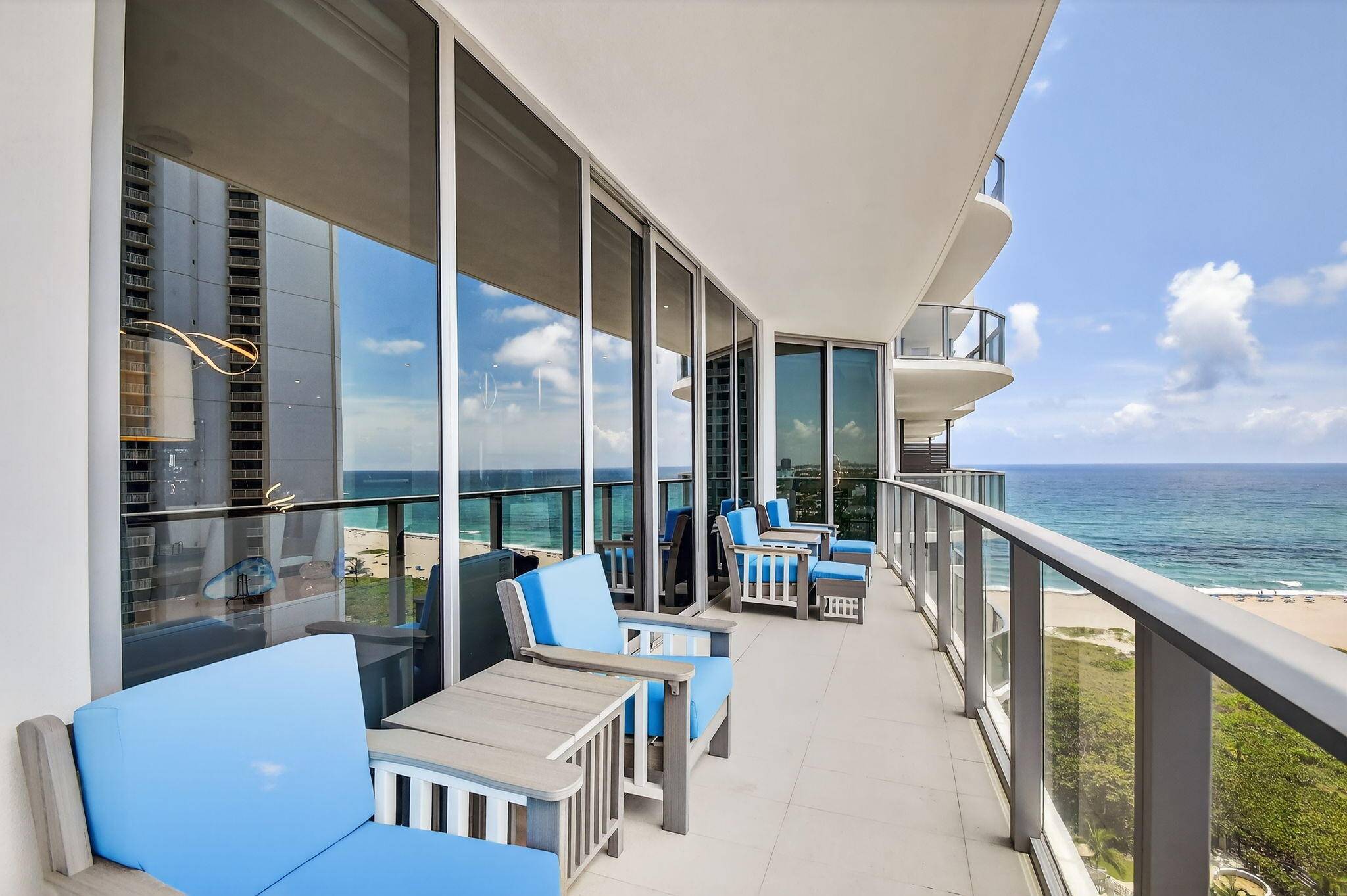 Live the ultimate oceanfront lifestyle in this fully furnished, 2 bedroom, 2.