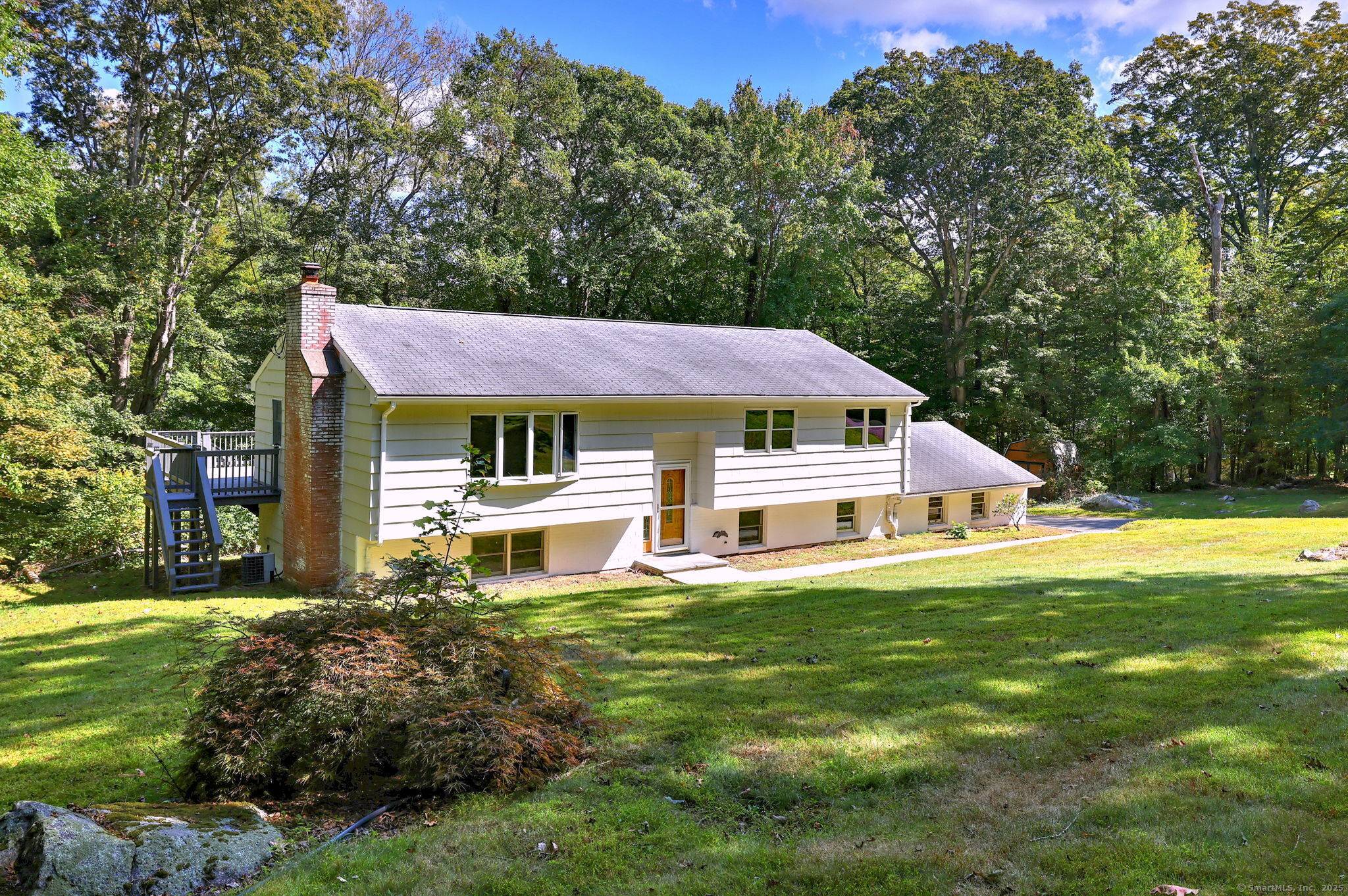 A great find ! Oversized home with huge lower level, garage is attached.