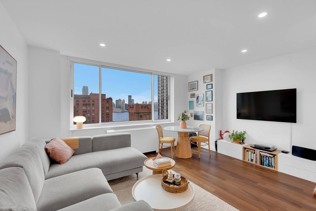 Perched on the 12th floor of Hudson View East, 12G is a recently renovated 710 square foot one bedroom, one bath home offering an elevated take on waterfront living in ...