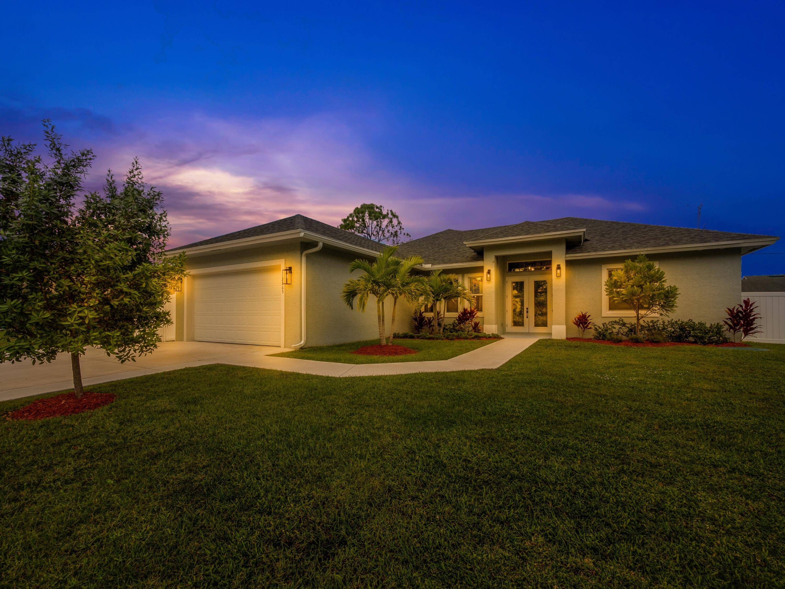 NO HOA backyard oasis home includes a heated salt water pool infinity spa, outdoor shower, lanai, steel pergolas, and an enormous pool deck and a large, fully fenced lot just ...