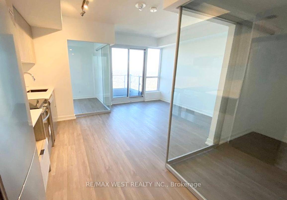 Corner unit penthouse collection suite in the Hilton Hotel Yorkville Residence ; used as Two Bedroom unit, with unobstructed valley view overlook green space.