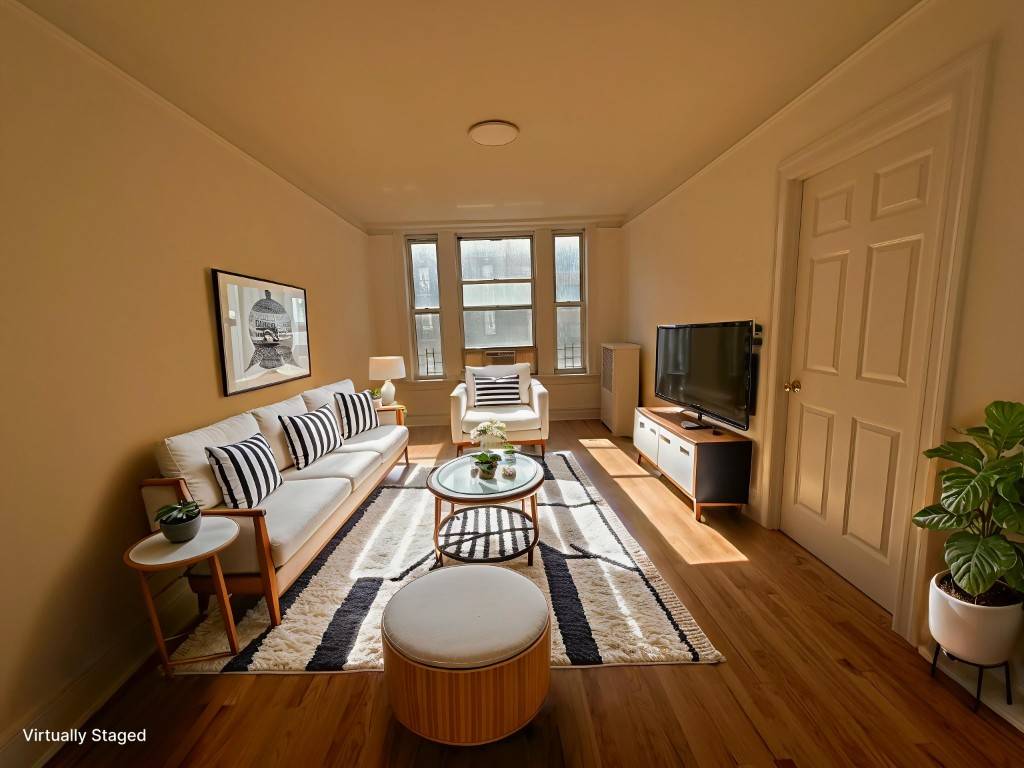 Spacious, sunny, south facing 3 bedroom apartment in Morningside Heights.