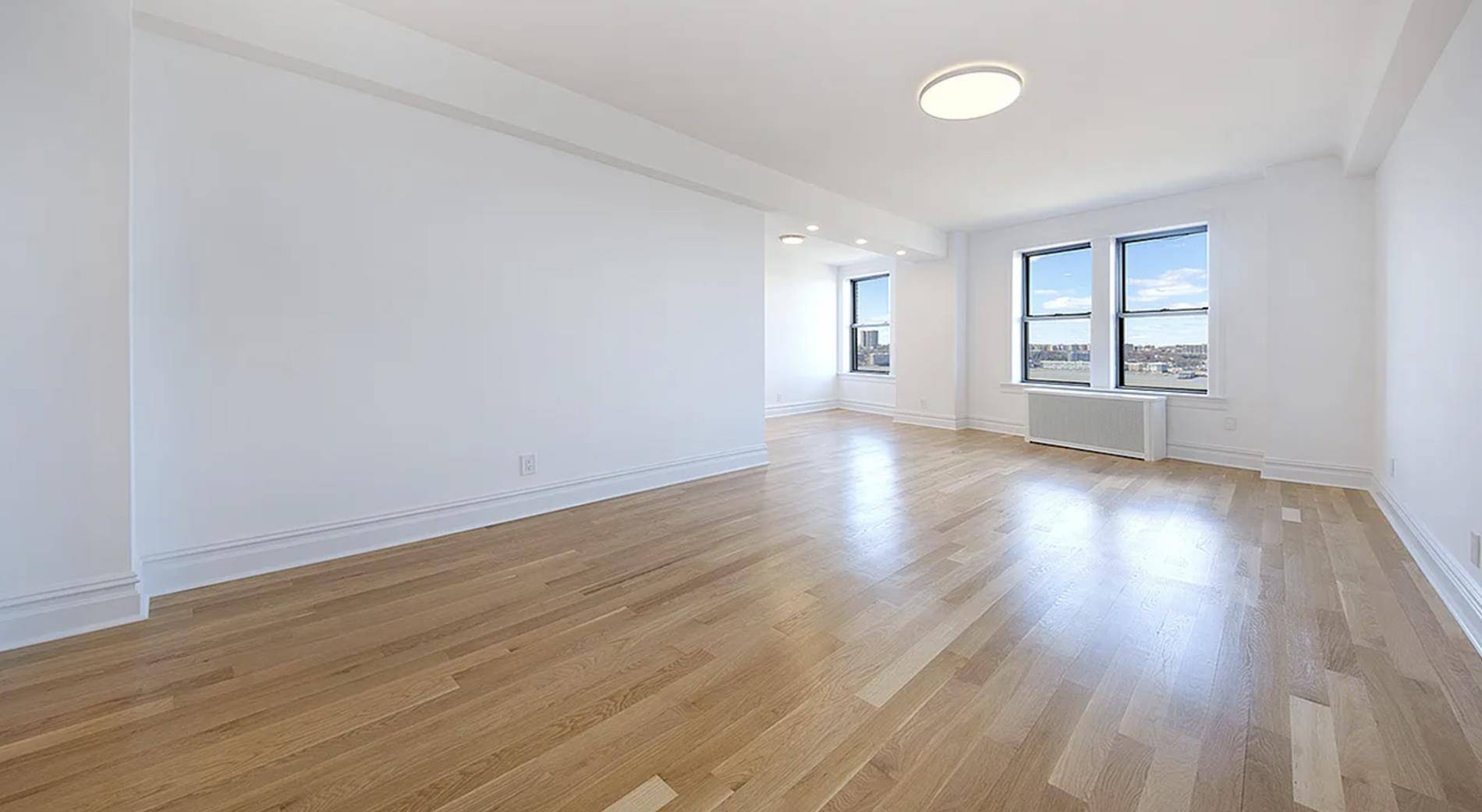 Gut renovated 3 bedroom apartment with 2 full bathrooms, in unit washer dryer, multiple large closets and direct park views.
